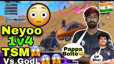 Neyoo 1v4 TSM-FTX 🔥Vs GodL | OMG 😱SAMSUNG, A3 ,A5,A6,A7,J2,S5,S6,S7,59,A10,A20,A30