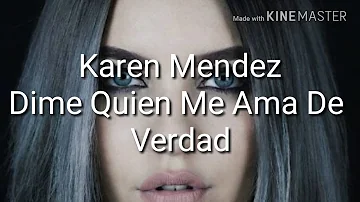 #Suscribete Karaoke (karen mendez -Dime quien ama de verdad❤).