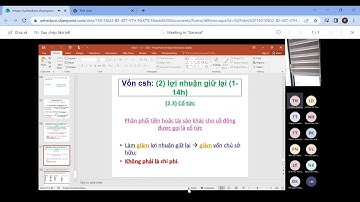 NGUYÊN LÝ KẾ TOÁN UEH - Cô Vũ Thu Hằng - Buổi 1 phần 3