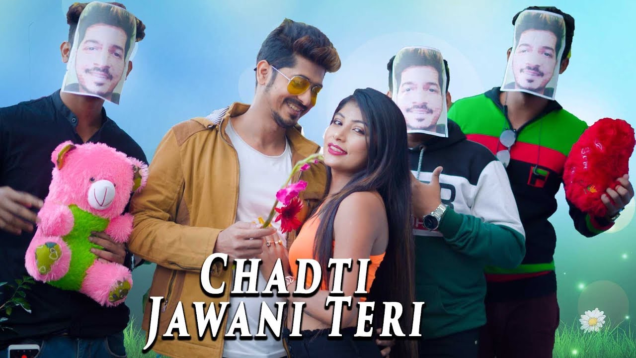 Chadti Jawani Teri  Cute Love Story  Tik Tok Viral Song 2019  Samrat  Bhumi