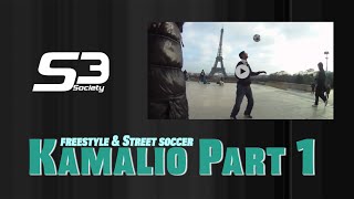 football freestyle in Paris - S3 Events Vol.1/ Kamalio and S3 Part 1 /shooting trocadéro