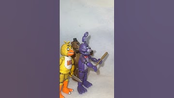 FNAF SPRINGTRAP We Will Use Force! STOP MOTION #fnaf #stopmotion #springtrap #bonnie #chica