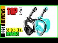 TOP 5 Best Snorkel Masks 2026 | best snorkel mask for kids