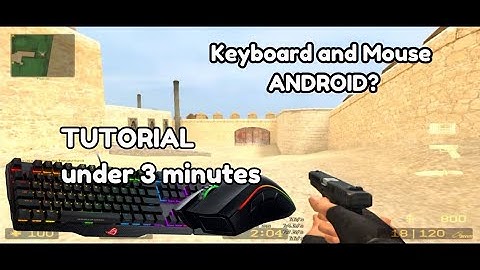 How to play Counter Strike:Source Android with keyboard and mouse(Right Click Work