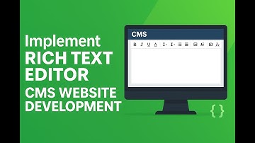Implement Rich Text Editor in Your CMS Website | Web Development Tutorial
