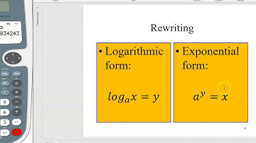 4 3 Logarithmic Functions Part A Video