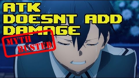 SWORD ART ONLINE Alicization Lycoris - Myth Attack Doesn