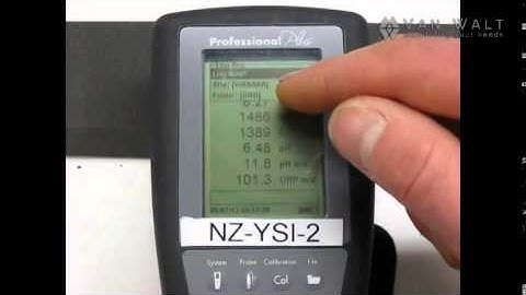 YSI Display & Logging