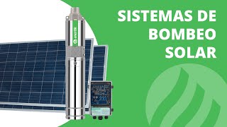 Sistemas de bombeo solar de agua (tipos de bombas solares y conceptos técnicos)  Webinario