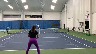 Brooke Arington College Tennis Recruiting Video (Class of 2024)