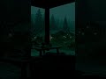 Sleep in a Warm Cabin While Rain Taps on the Roof #rainsounds #sleepsounds #asmr