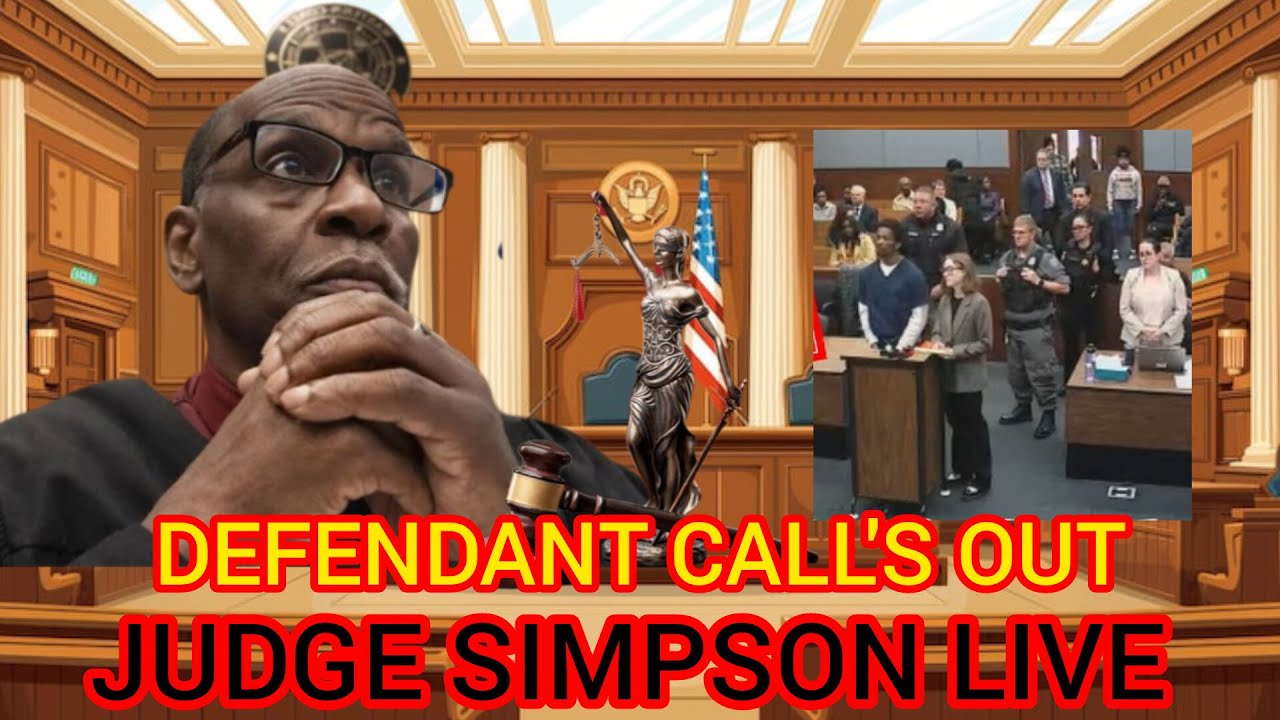 Судья полностью взял ситуацию под контроль после взрывного выпада подсудимого в зале суда | Залог...