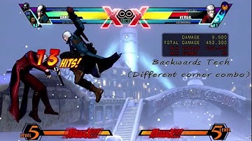 UMvC3: Dante and Spencer DHC to Reset.