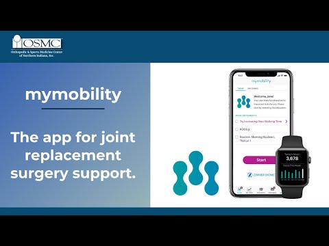 Zimmer Biomet mymobility App Knee Patient Introduction