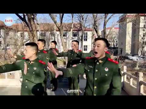 为北京冬奥加油！武警版《一起向未来》来了