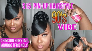 $15 Pin-Up 90&#39;s Ponytail