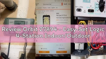 Review Orbit 27894 - Easy-Set Logic 4-Station Indoor/Outdoor Sprinkler Timer/Controller