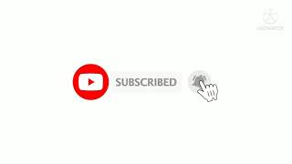 WHITE SCREEN |  YOUTUBE SUBSCRIBED BUTTON  WHITE SOUNDS🔔