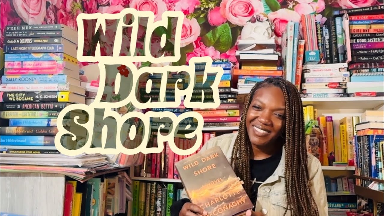 Wild Dark Shore by Charlotte McConaghy / cup decorating 