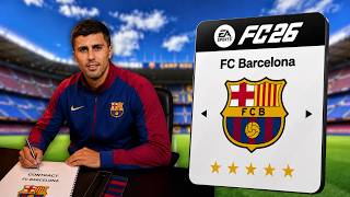 Hyper Realistic BARCELONA Rebuild With NEW SIGNINGS in FC26