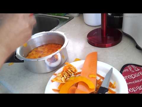 6 months baby food recipe - Rice, carrot and pumpkin - babyfoodrecipe #6