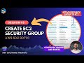 EP-95 | How to Create VPC Security Group and attach to EC2 instance Python 3 Boto3 | Automate AWS