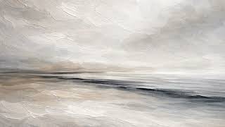 Soft Horizon — Calm Neutral Abstract Art | Relaxing Ambient Visuals for Frame TV (No Music)