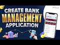 Bank Management System | Bank Management Application Project in Python | Python Tutorial #52