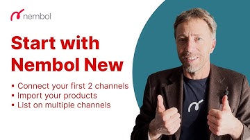 Start with Nembol New | connect your channels, import and list on multiple channels
