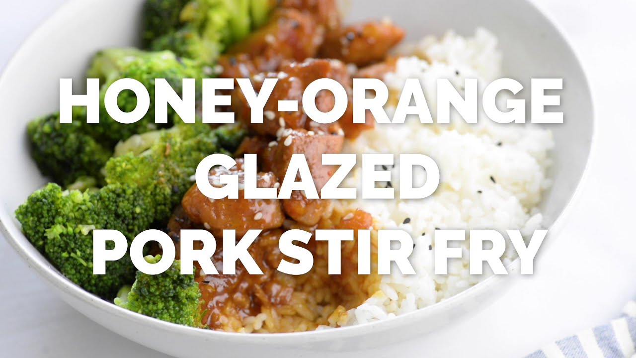 Pork Stir Fry with Defined DIsh YouTube