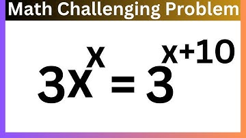 Nice math olympiad question| tricky exponential equation |  can you solve this??
