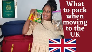 Essential things to Pack when Moving to the Uk // What to buy when Travelling, Relocating to the UK