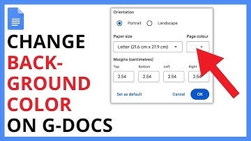 How to Change Background Color on Google Docs [QUICK GUIDE]