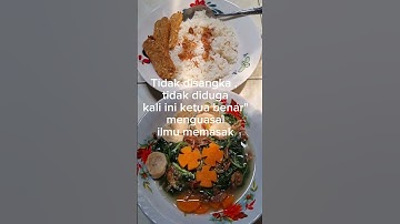 Thumbnail of Pertama kali masak beginian, biasanya cuma bisa numis #cooking #music #song #games #masak #viral