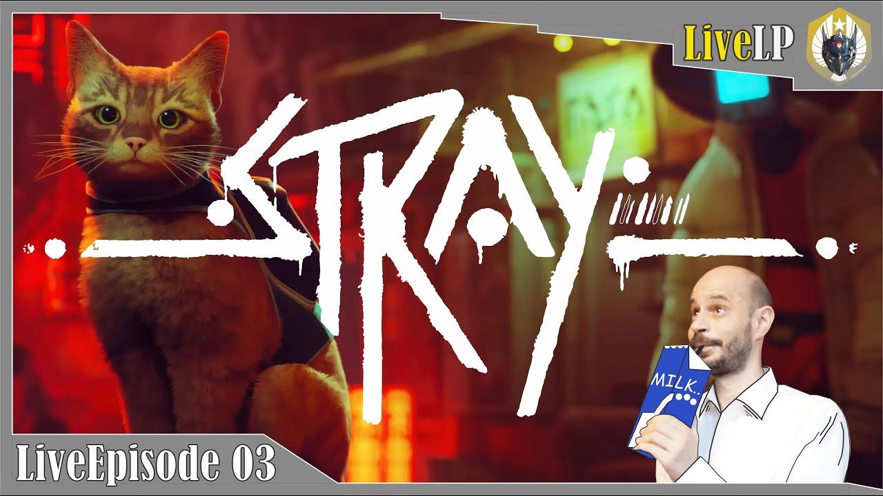 Stray - An Orange Cat's Story Game LONGPLAY #03