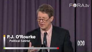 P.J. O'Rourke Says Gun Control Futile in US