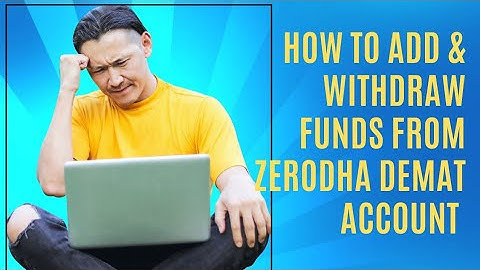 How to add and withdraw funds in your Zerodha Kite Demat account with step-by-step live examples