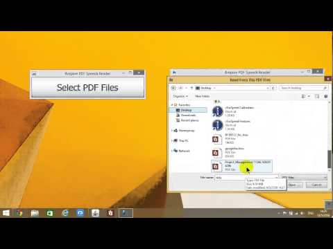 Ampare PDF Speech Reader Java vs .NET Comparison - Back to Back Testing