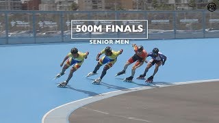 500m Finals Senior Men - Powerslide @ World Roller Games 2019