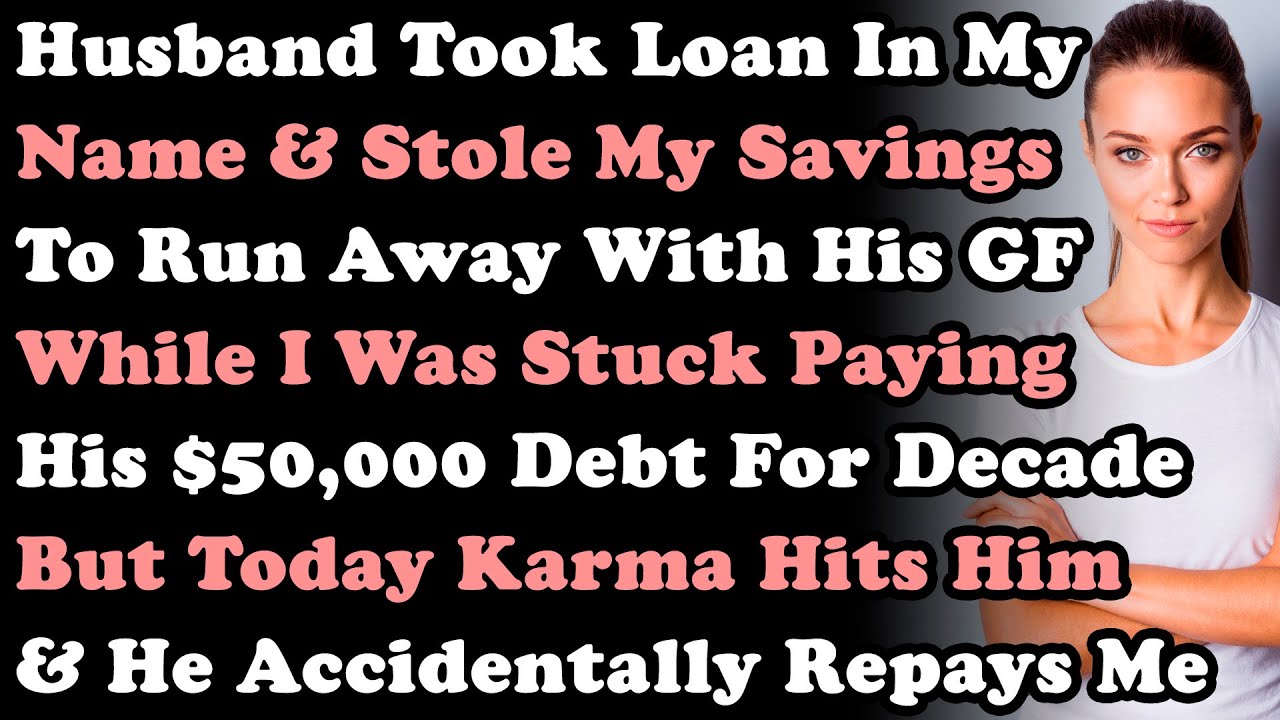 Husband Took Loan In My Name & Stole My Savings To Run Away & Live With His GF While I Was Stuck...