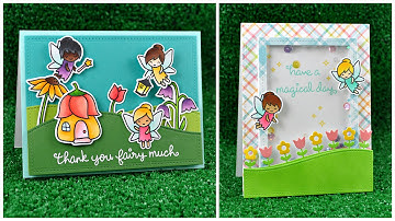 Intro to Fairy Friends + a card and shaker card from start to finish