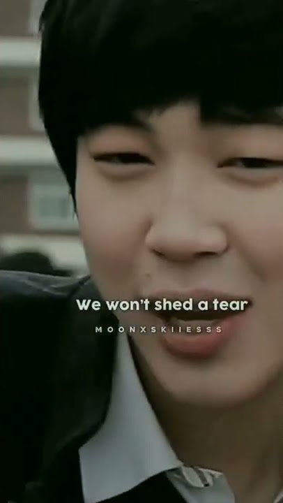 BTS graduation song i English language lyrics π#shorts