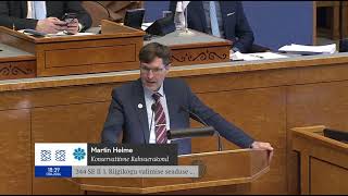 Martin Helme: Eesti hakkab jõudma parlamentarismi lõppu