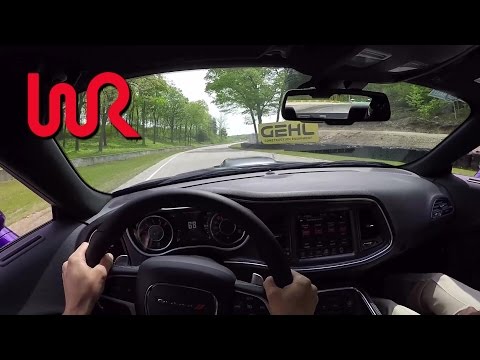 2016 Dodge Challenger 392 Hemi Scat Pack Shaker at Road America - WR TV POV Track Test