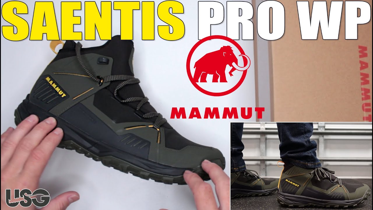 Mammut Saentis Pro WP Review (EXCELLENT Mammut Hiking Boots
