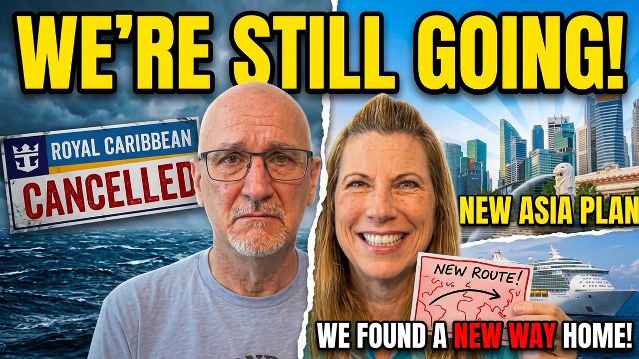 We’re STILL Going to Asia! Our New Cruise Plan After Royal Caribbean CANCELLED Us
