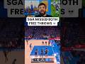 YO😨#nbaplayoffs #okc #thunder #shaigilgeousalexander #sanantonio #okcthunder #sga #spurs #nba #shai
