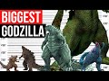 Biggest Godzilla in History | Size Comparison