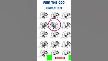 How Good Are Your Eyes #285 | Find The Odd Emoji Out | Brain Games | Spot The Difference Challenge