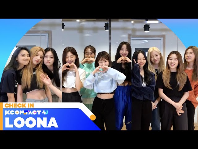 LOONA Kcon 写真立て　QRコード付き KCON OFFICIAL on X: 